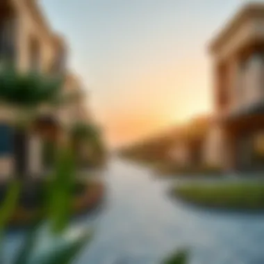 Sustainable living features in Almaya Silicon Oasis illustrating eco-friendly designs