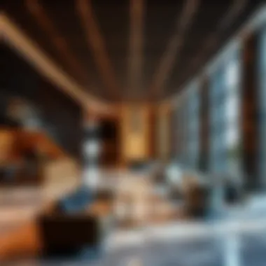 Interior amenities of Arjaan Office Tower emphasizing its functional aspects