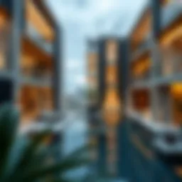 Stunning architectural view of Binghatti Residence