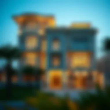 Luxury Residential Property in Dubai Luxurious residential property in Dubai highlighting investment potential