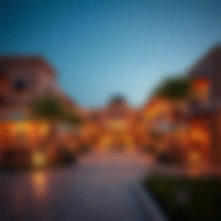 Community amenities near Al Garoub Towers emphasizing lifestyle