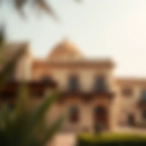 A historic building reflecting traditional Arabian architecture in Al Shindagha