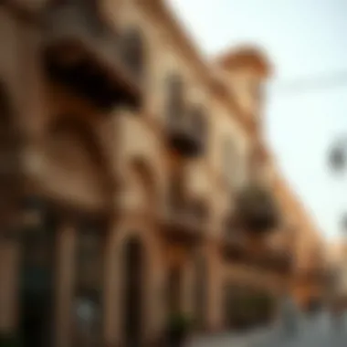 The historical architecture of Al Fahidi district