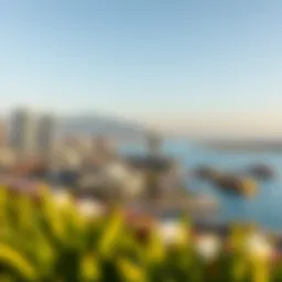 Panoramic view of Dubai Creek Harbour showcasing modern architecture