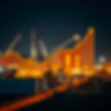 Graph depicting investment trends in Sharjah's industrial sector