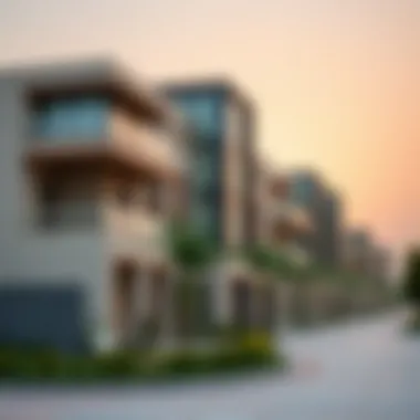 Modern Architecture in Jadaf Modern architectural developments rising in Jadaf