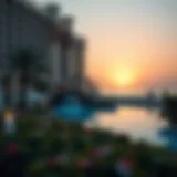 Luxurious resort view showcasing Atlantis Dubai