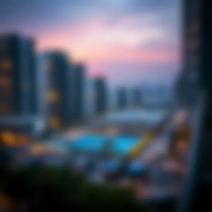 Graph depicting rental costs in Al Nahda