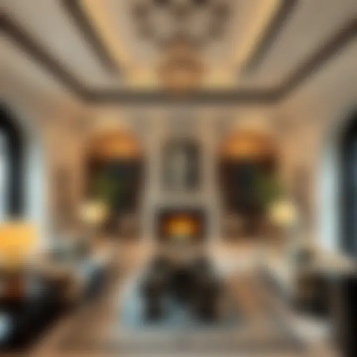 Interior design showcasing the essence of traditional living
