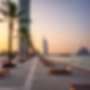 Serene Beachfront at Jumeirah Tranquil beach setting at Jumeirah