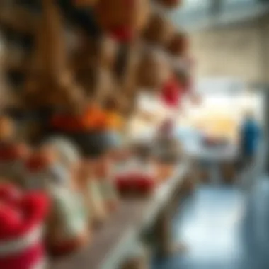 Artisanal Products in Dubai An artisanal vendor showcasing handcrafted products that reflect local culture.