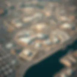 Aerial view of Expo 2020 Dubai site showcasing the layout and pavilions