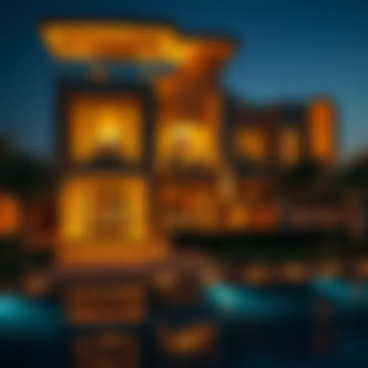 Luxurious villa design in Tilal Al Ghaf