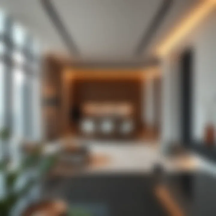 Modern amenities in a Dubai two-bedroom apartment