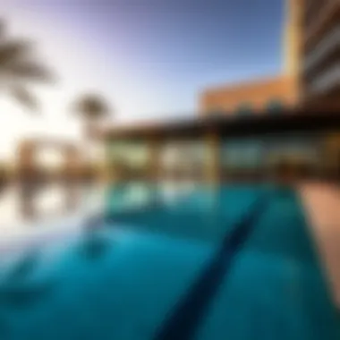 Exclusive Amenities of Verona Damac Hills Luxurious amenities offered in Verona Damac Hills, including a swimming pool and fitness center