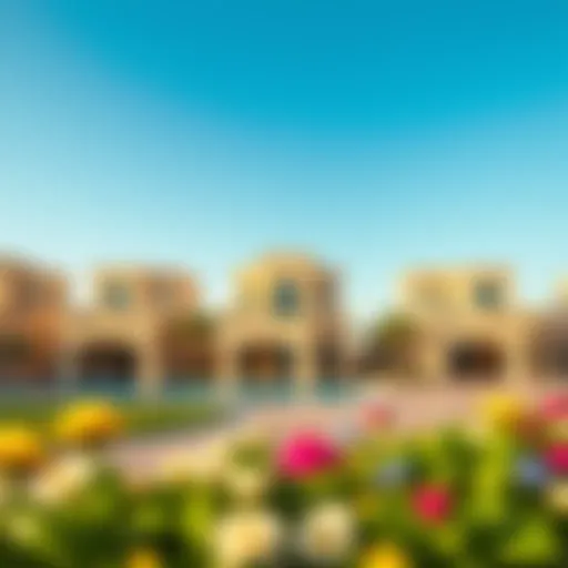 Stunning view of Verona Damac Hills community showcasing luxurious villas