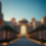 Stunning architecture of the West Yas community