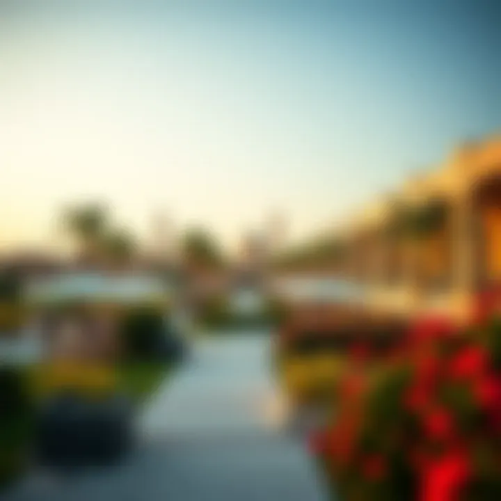 Vibrant outdoor spaces in West Yas