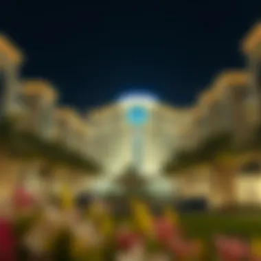 Luxurious residential area within Falcon City of Wonders