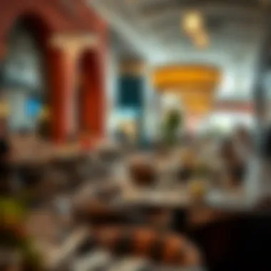 Gastronomic delights offered at the dining venues within Mercato Mall