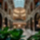 Luxurious interior design of Mercato Mall showcasing elegant architecture and decor