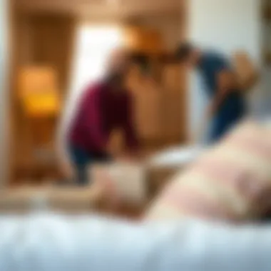 Packing Services for a Smooth Move A team of professionals packing items carefully inside a home