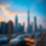 Stunning skyline of Dubai showcasing modern architecture