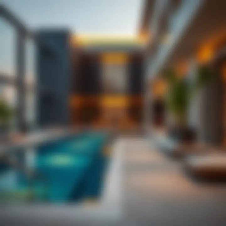Modern amenities in Dubai Investment Park