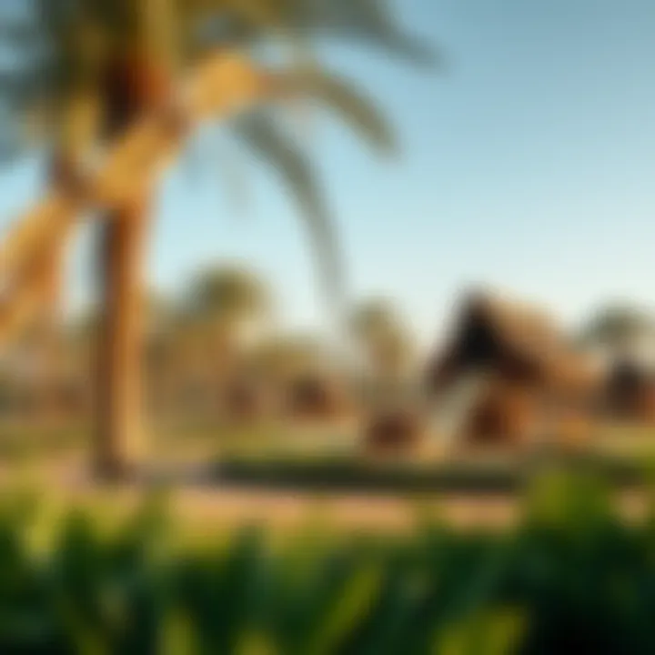 Scenic parks and recreational areas in Dubai Investment Park