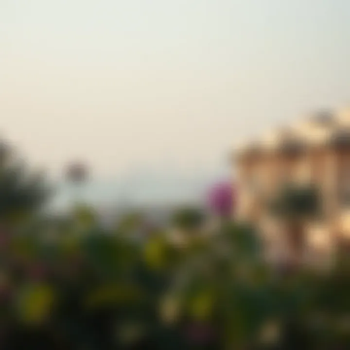 Scenic views from Shamsa Townhouse in Expo City