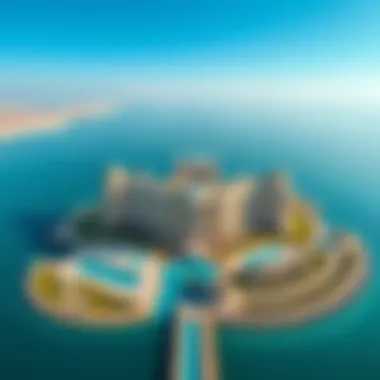 Aerial Elegance of Sofitel Palm Dubai Aerial view of Sofitel Palm Dubai surrounded by pristine waters.