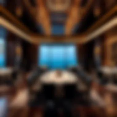 Exquisite Dining Experience at Sofitel Palm Dubai Lavish dining setting highlighting the culinary offerings at Sofitel Palm Dubai.