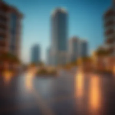 Sustainability initiatives at Al Garoub Towers promoting eco-friendliness