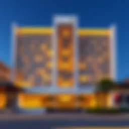 Stunning exterior view of Tami 2 building showcasing modern architecture