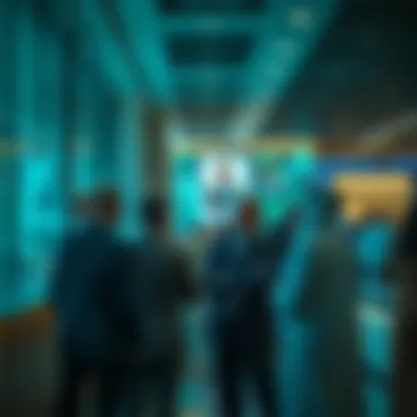 Investors engaging in discussions about Thumam Building investment opportunities