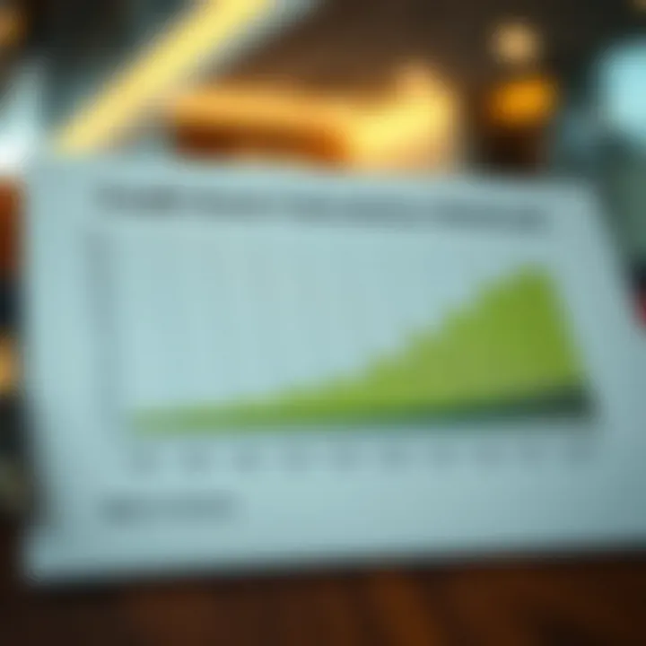 Graph illustrating credit score calculation methods