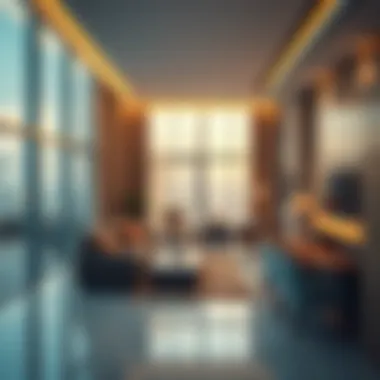 Contemporary Design Trends in Luxury Apartments Luxury apartment interiors reflecting contemporary design trends.