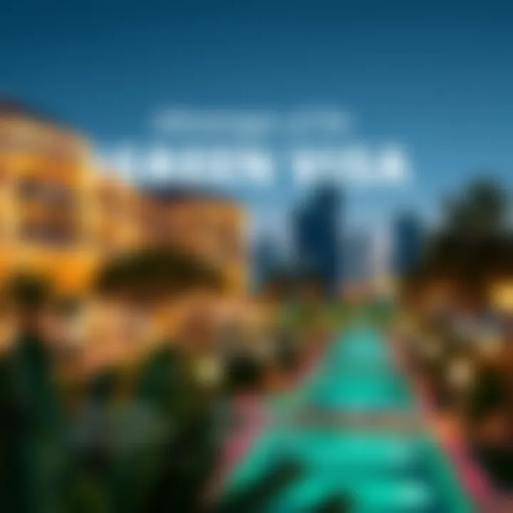 Advantages of the ICP Green Visa Infographic depicting benefits of the ICP Green Visa