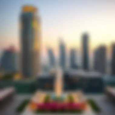 Prime location of Vida Residence Downtown in Dubai